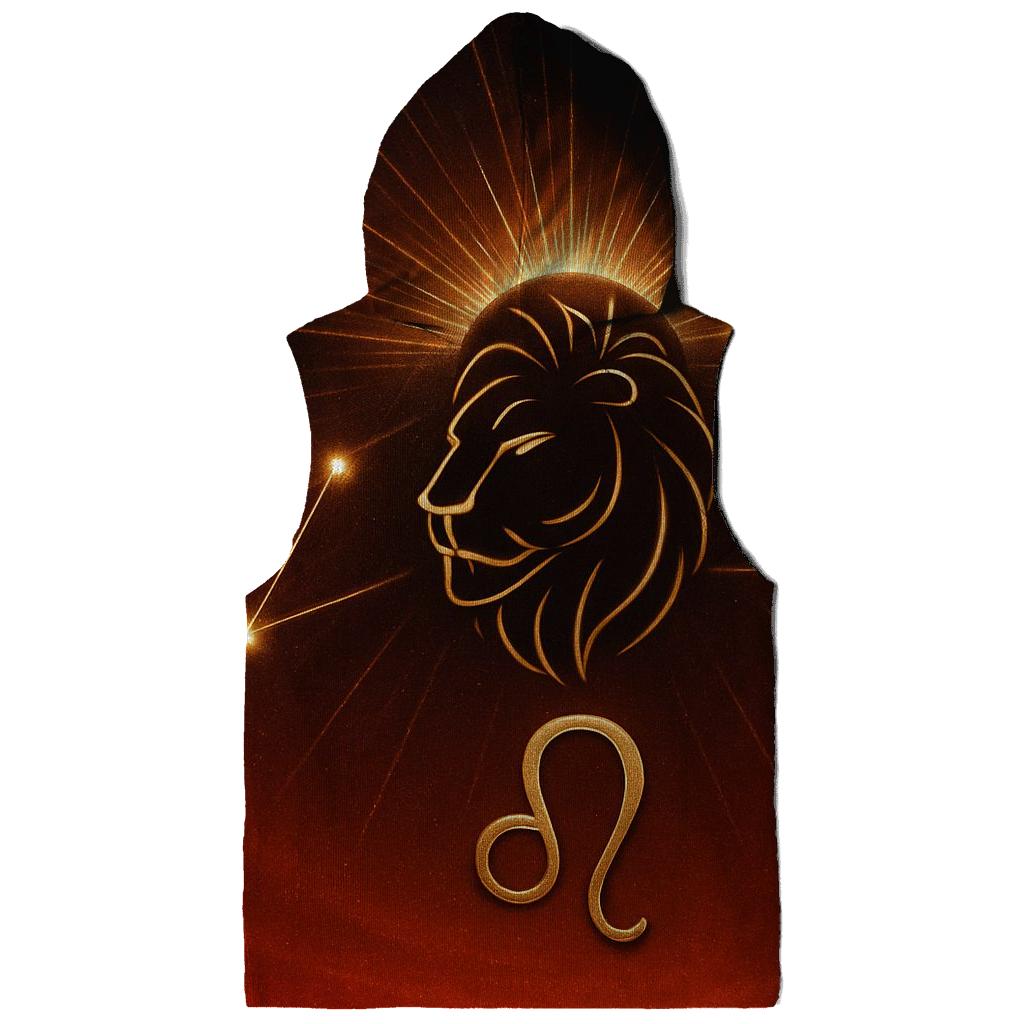 Leo Solar Crown Constellation Roar custom hoodies