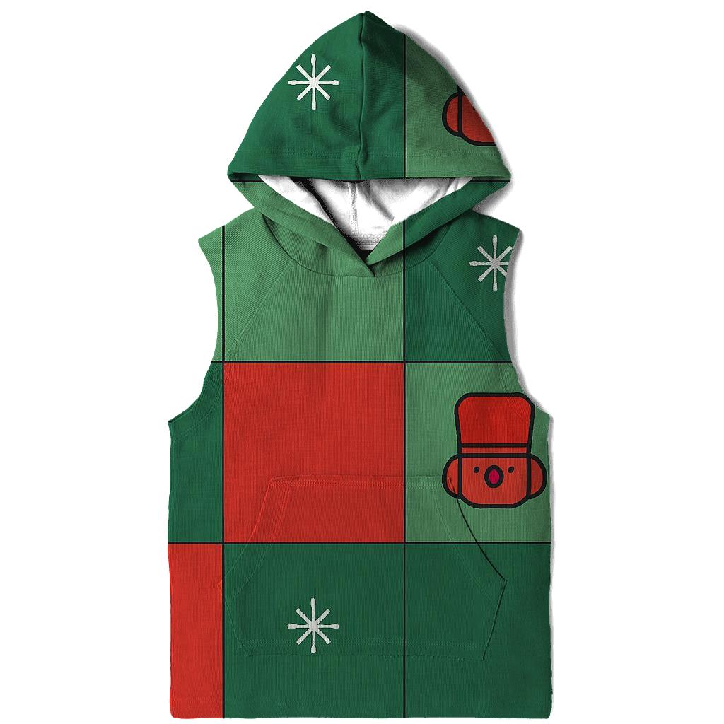 Nutcracker Tile Mosaic embroidered hoodies
