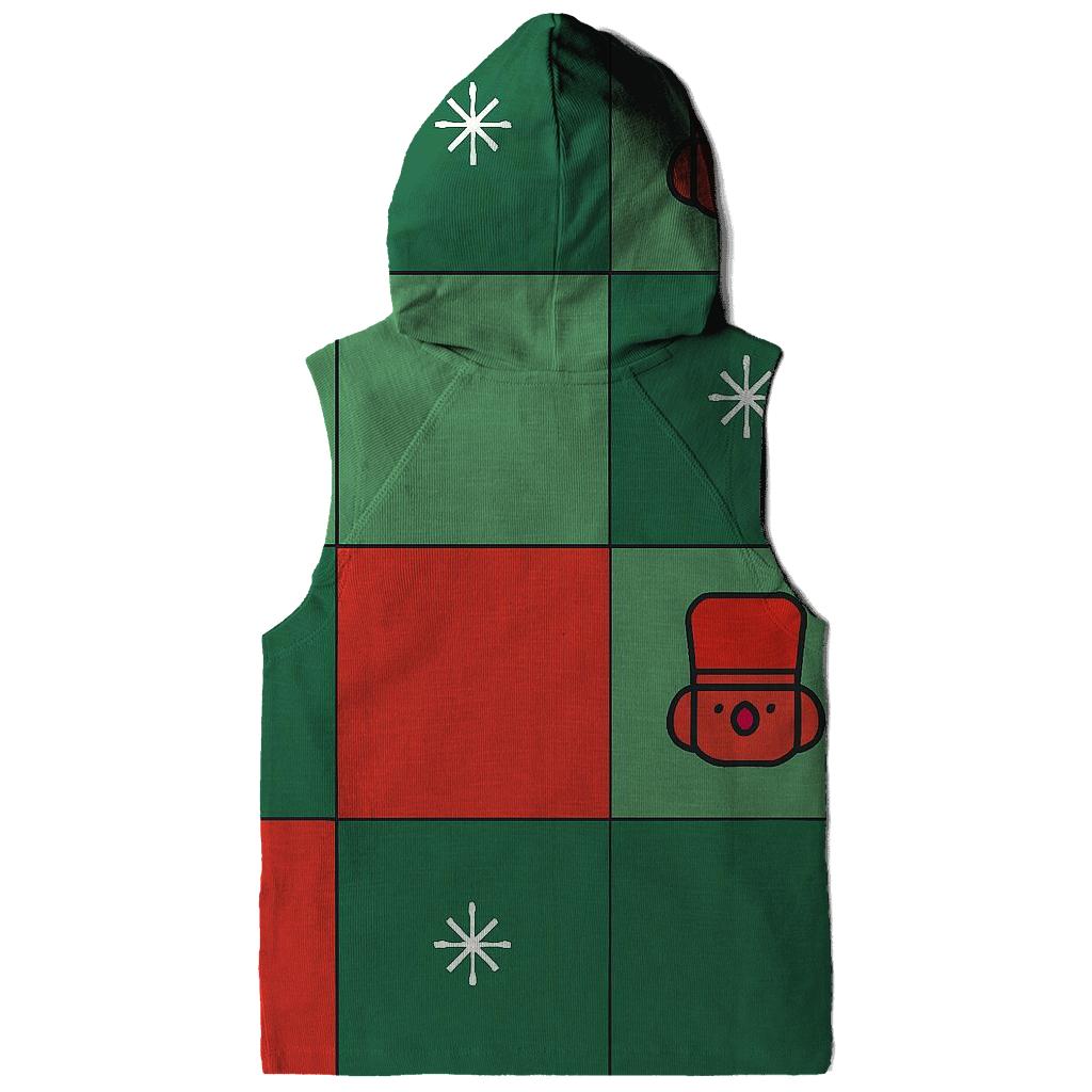 Nutcracker Tile Mosaic embroidered hoodies