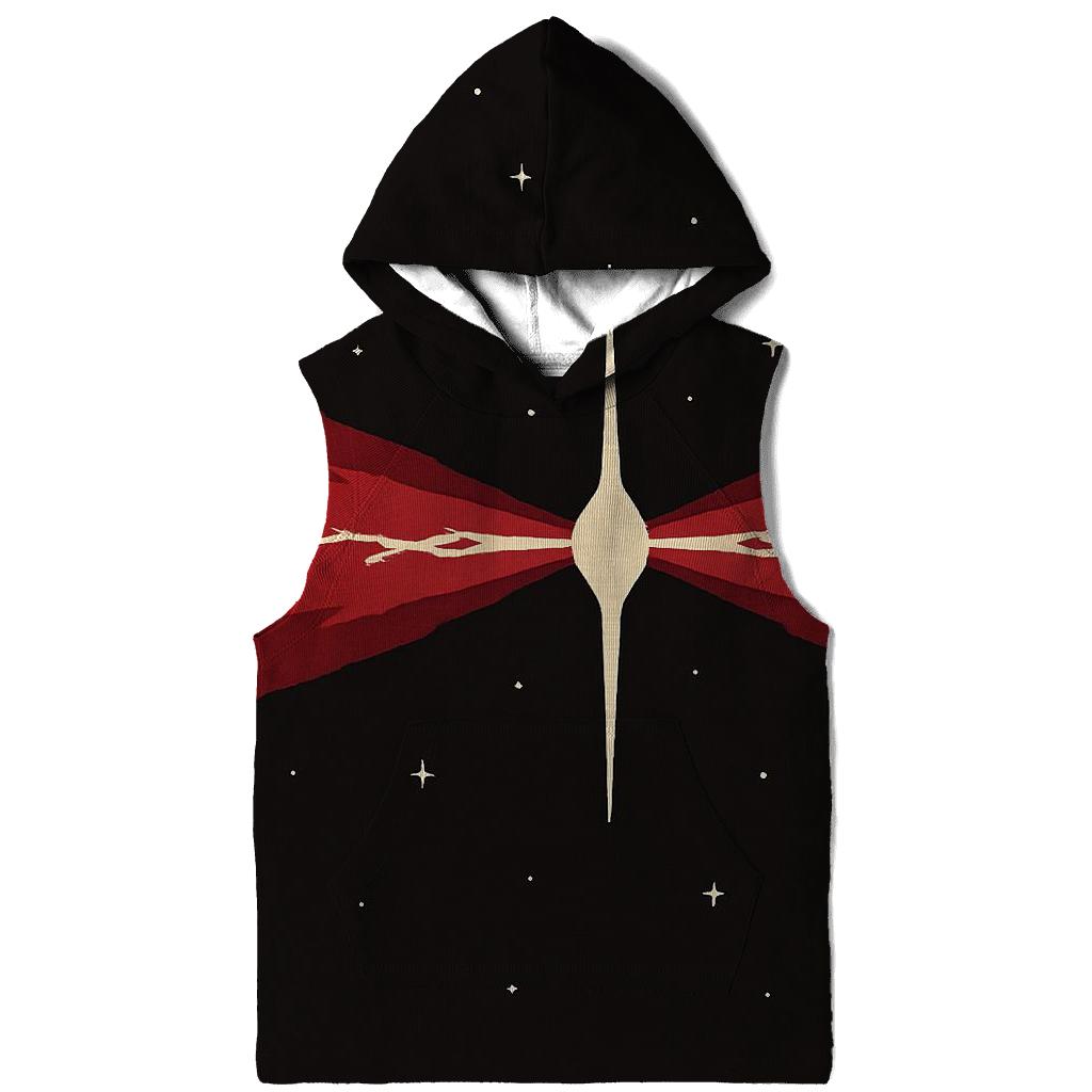 Jet Outflow Split Fan lightweight hoodies