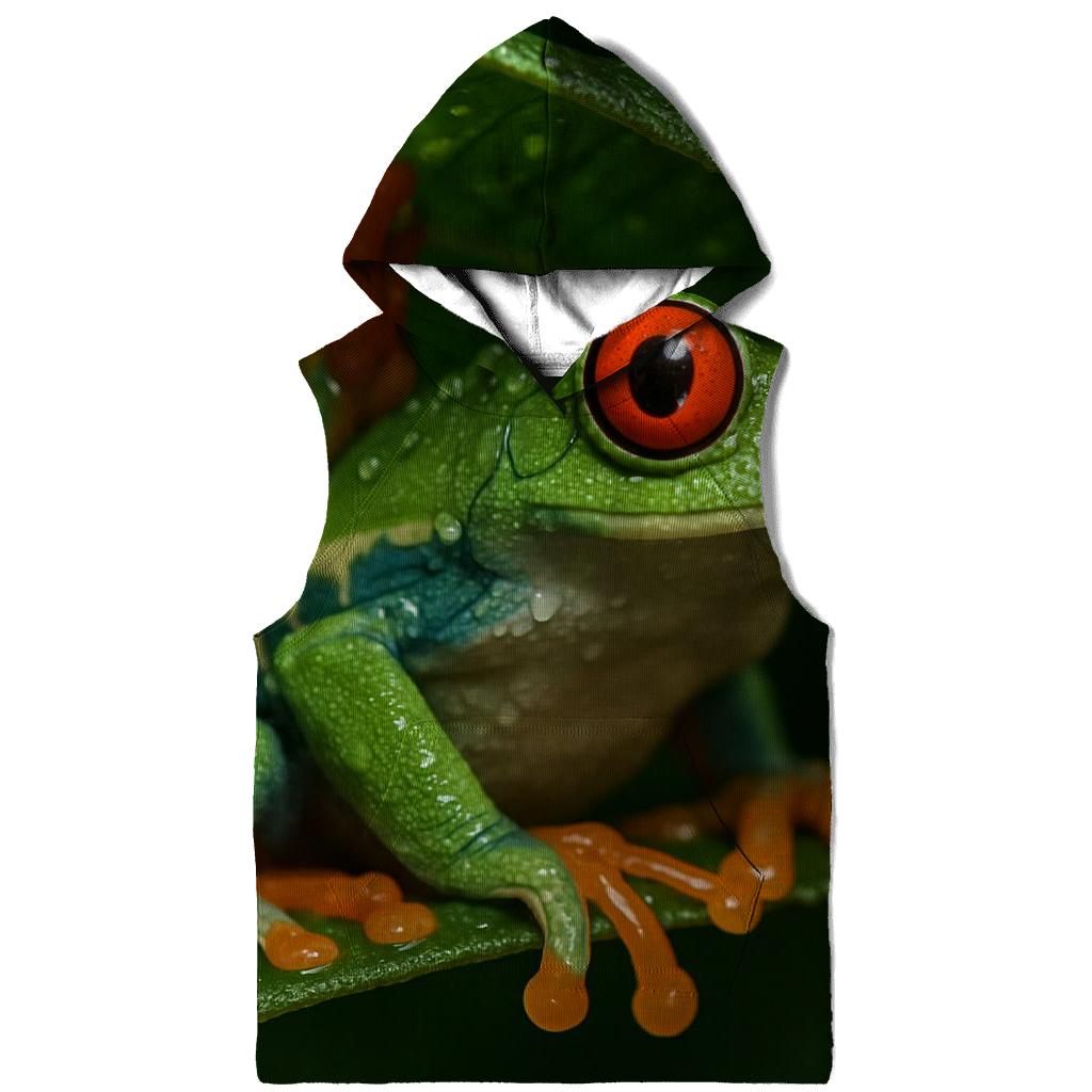 Rainforest Glide Red Eyed Tree Frog custom hoodies