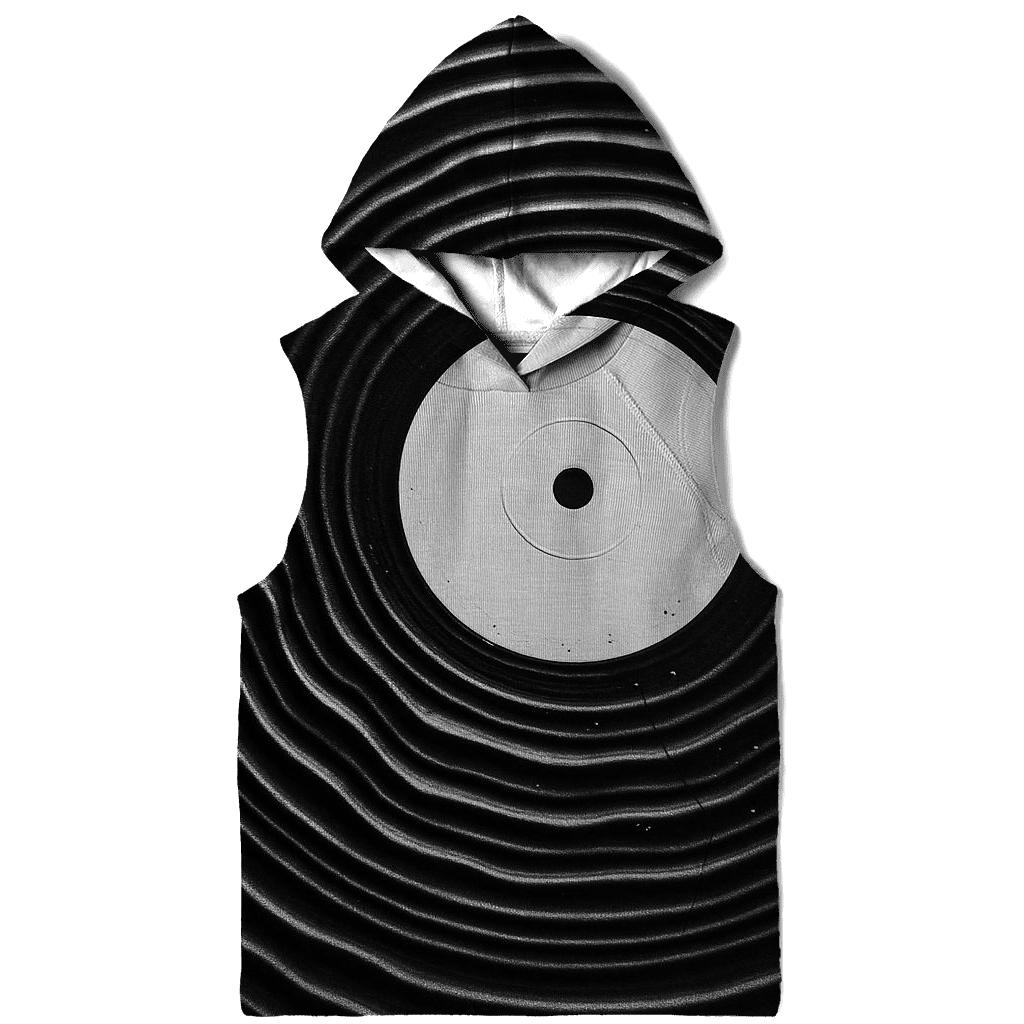 Vinyl Ripple Monochrome premium hoodies
