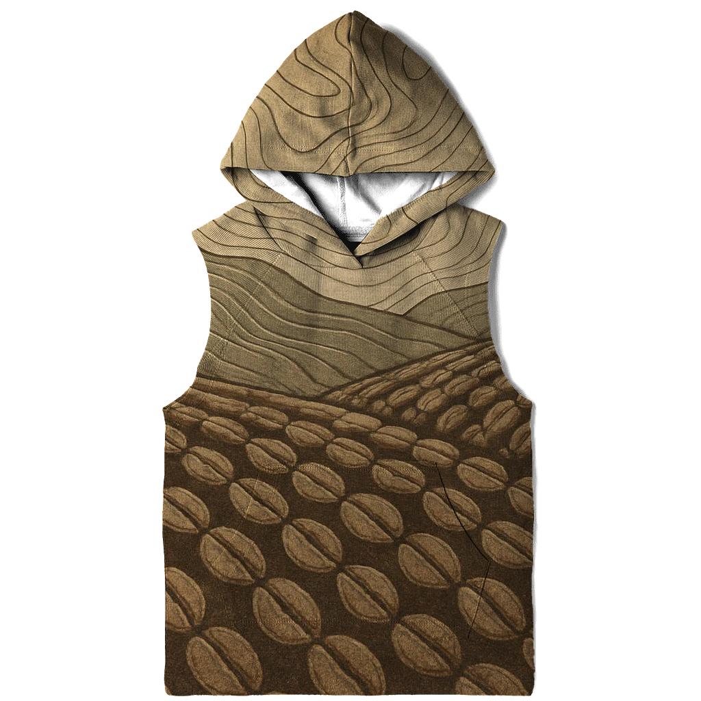 Bean Terrain Topography custom hoodies