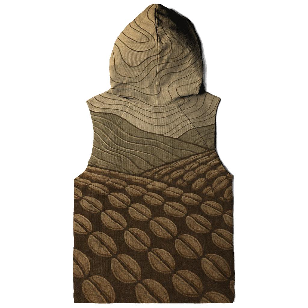 Bean Terrain Topography custom hoodies