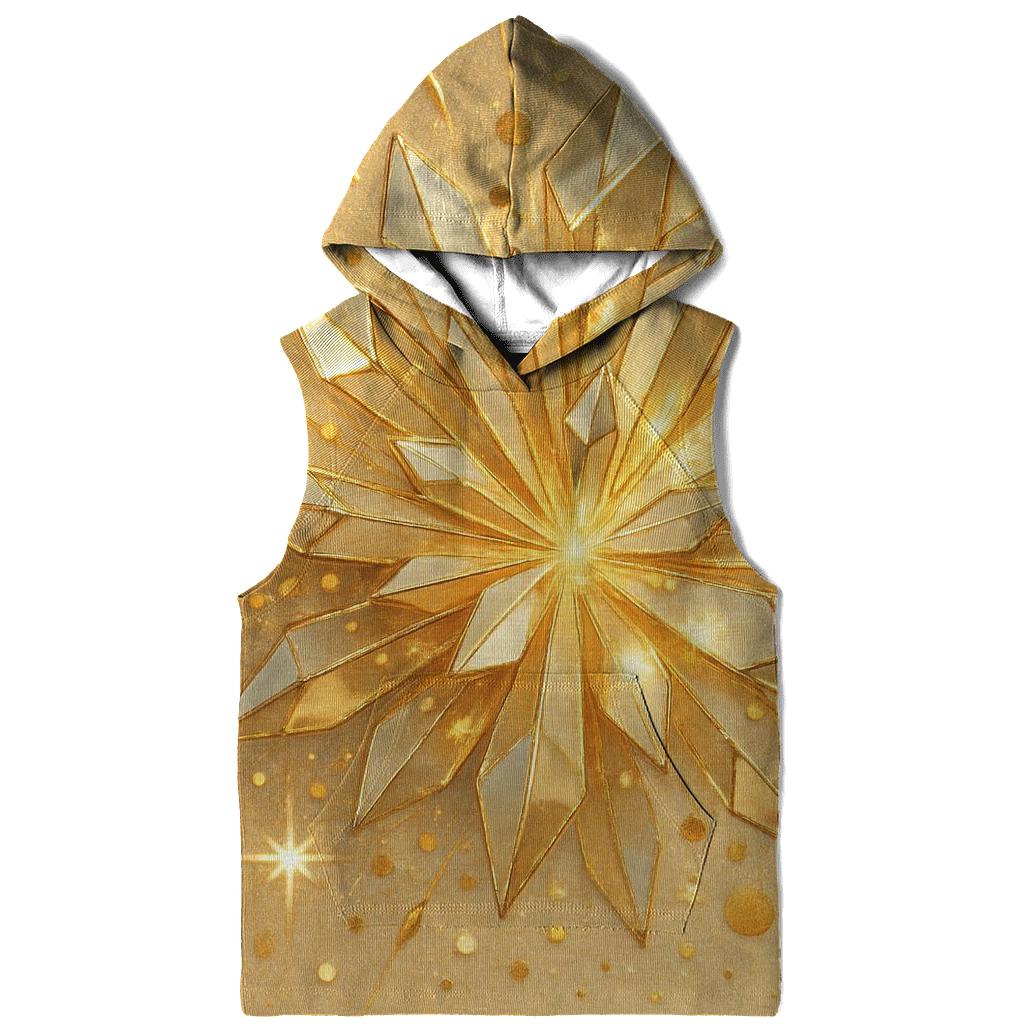 Golden Prism Confetti Bloom lightweight hoodies