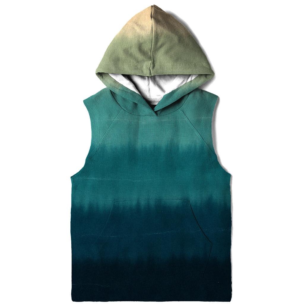 Horizon Stripe Exoplanet Dusk embroidered hoodies