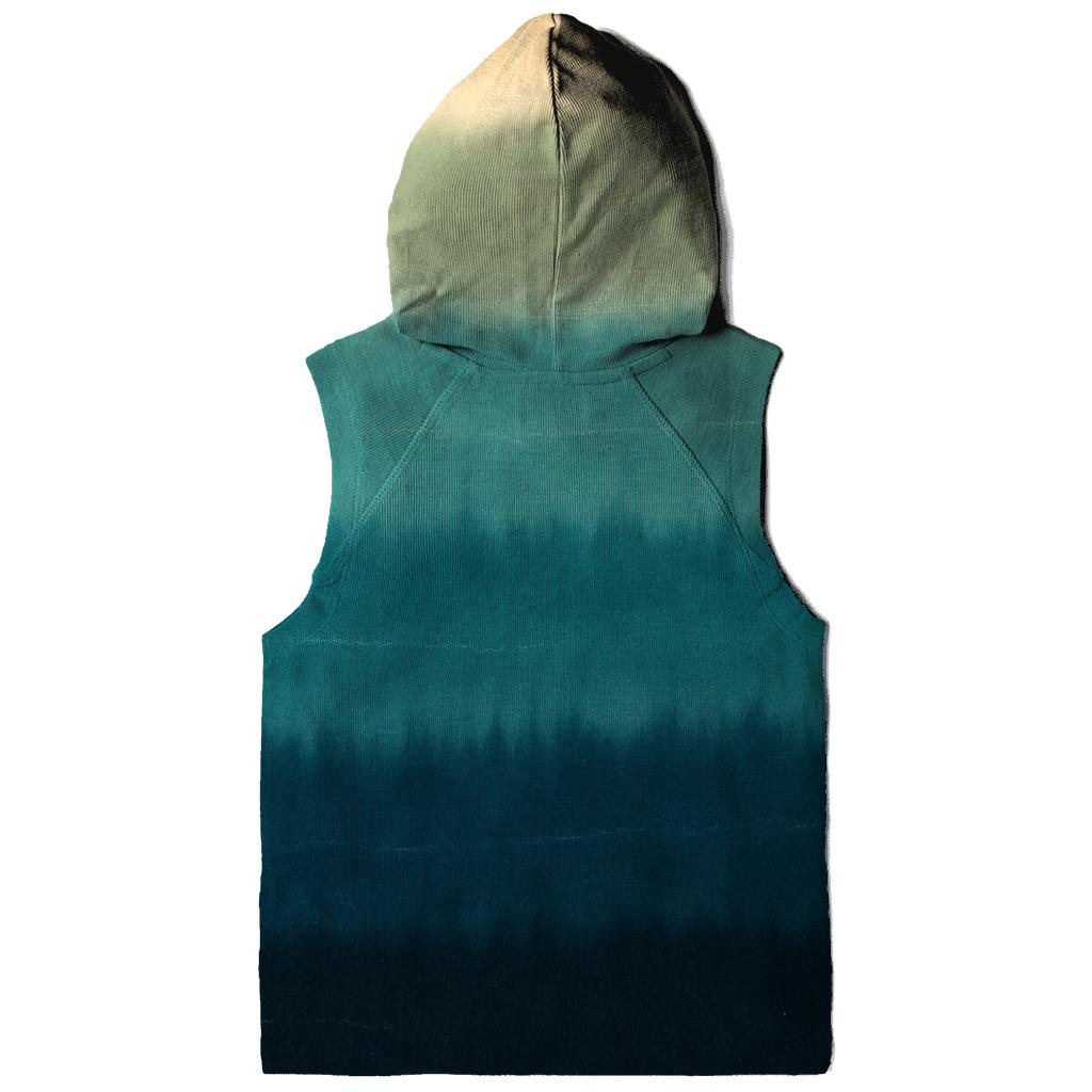 Horizon Stripe Exoplanet Dusk embroidered hoodies