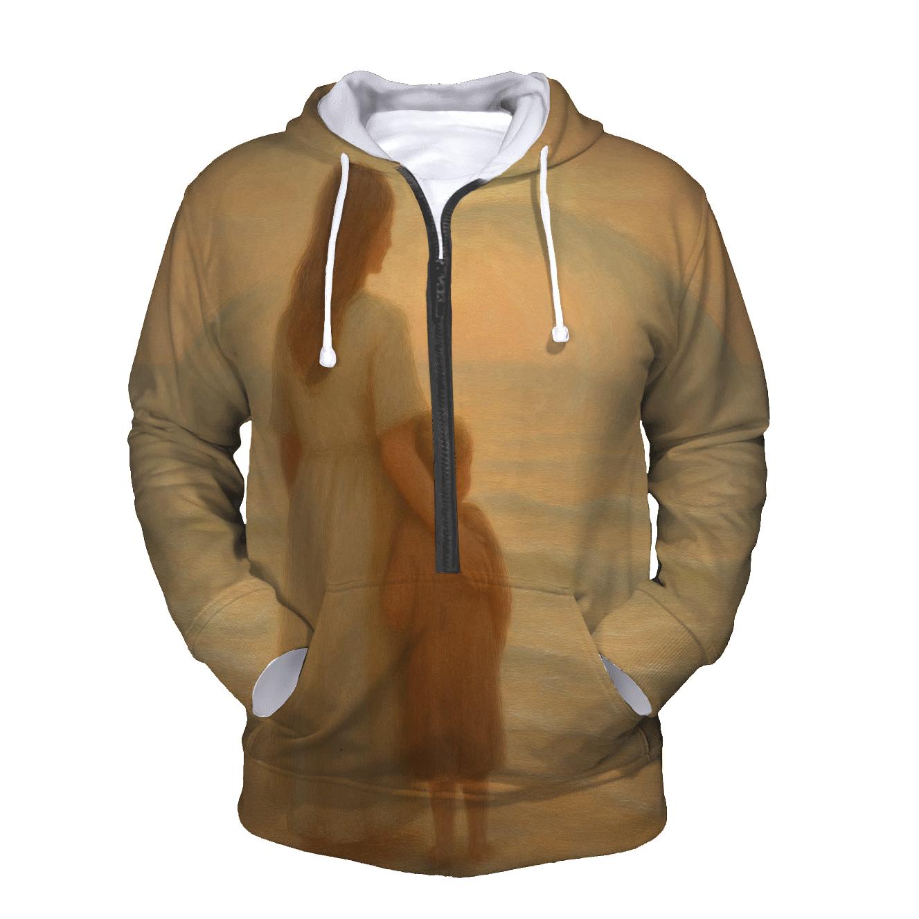 The Harbor Heart A Mother Who Makes The World Safe printed hoodies