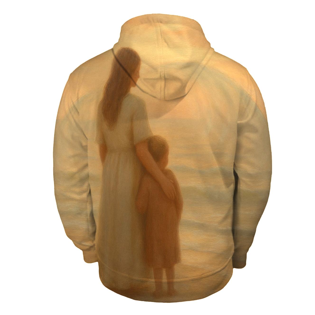 The Harbor Heart A Mother Who Makes The World Safe printed hoodies