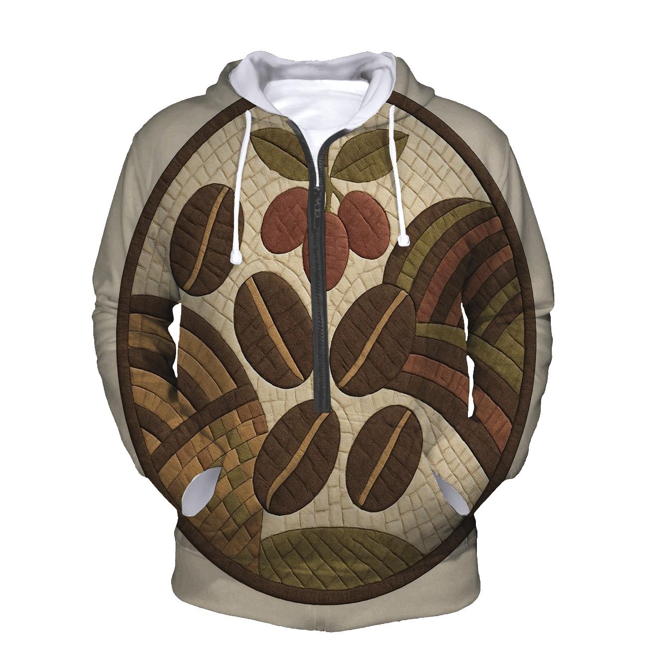 Harvest Bean Mosaic premium hoodies