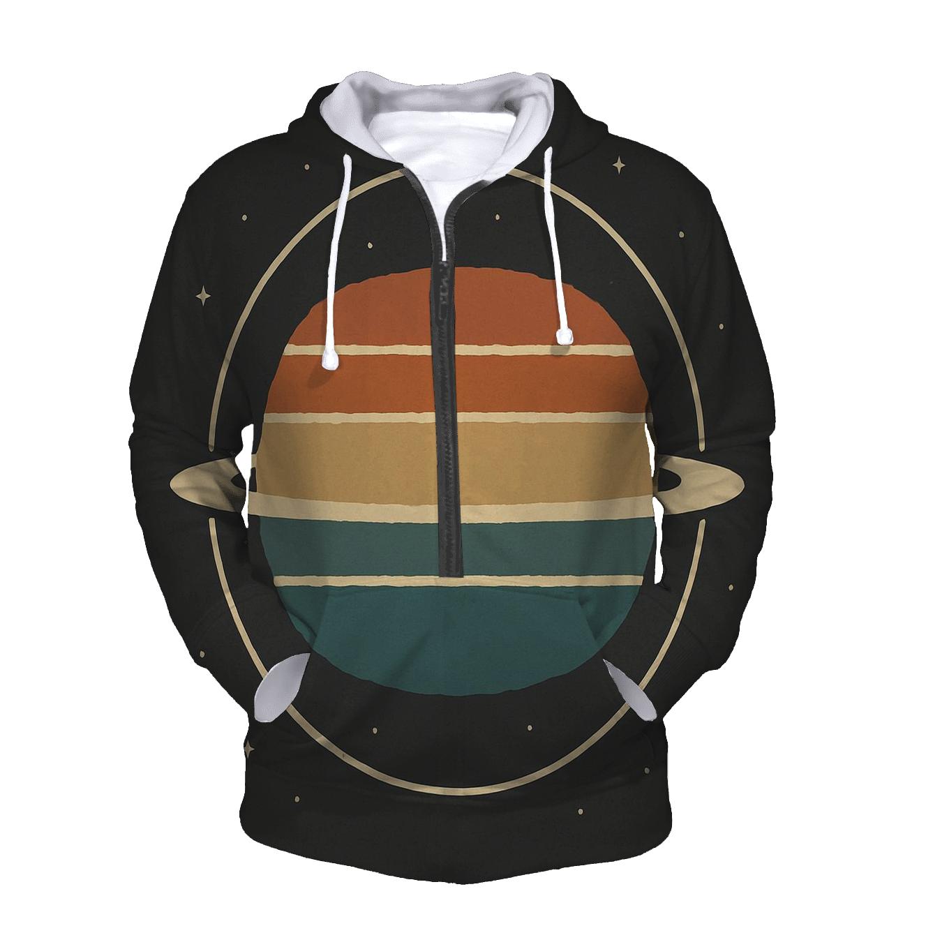Accretion Belt Stack graphic hoodies
