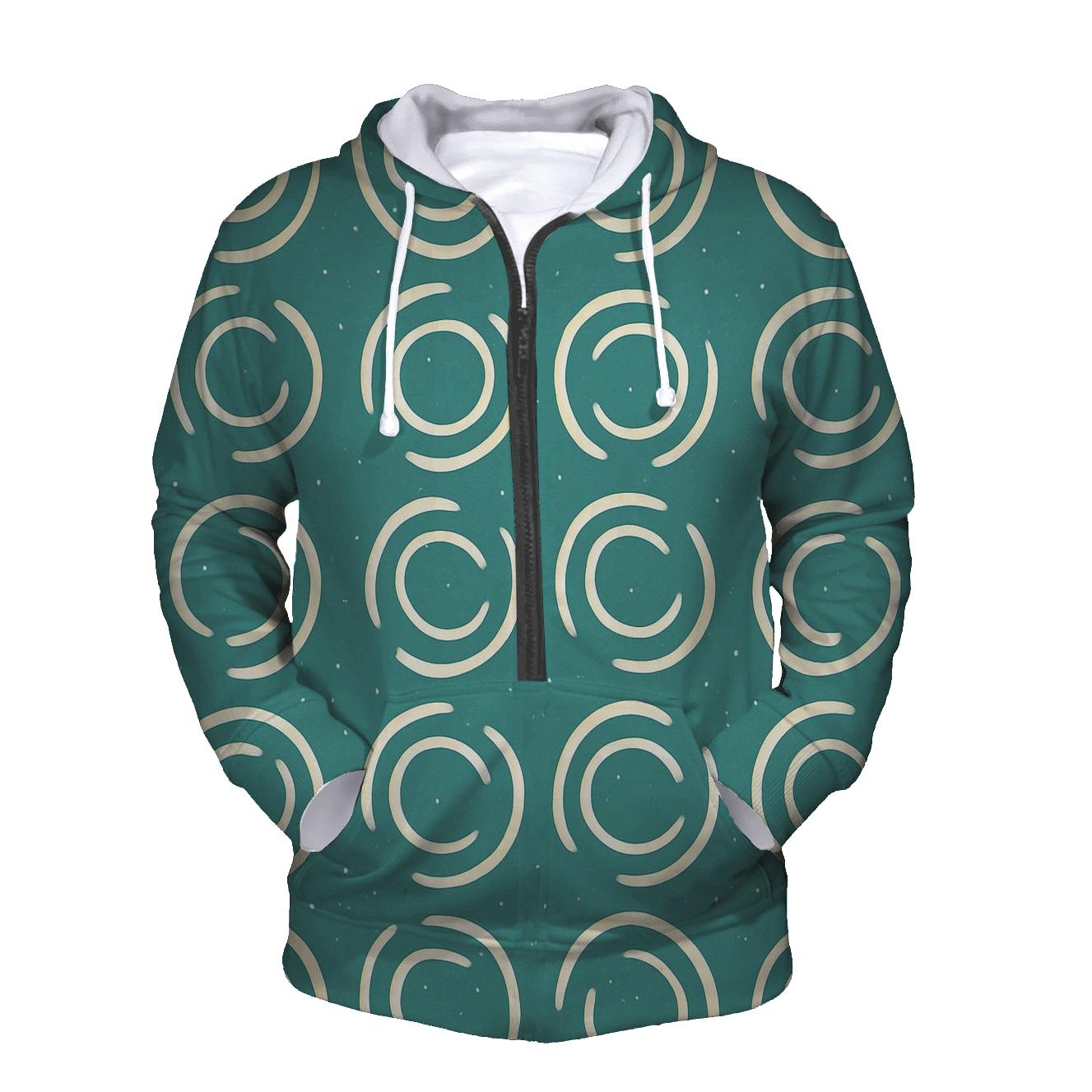 Gravitational Lens Arc Tiling custom hoodies