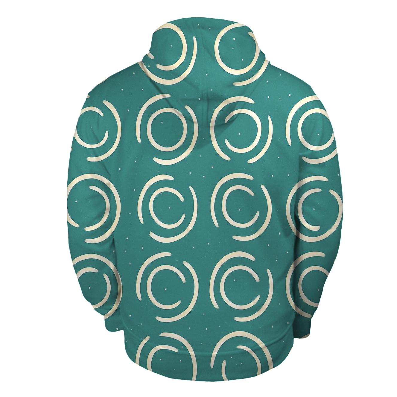 Gravitational Lens Arc Tiling custom hoodies