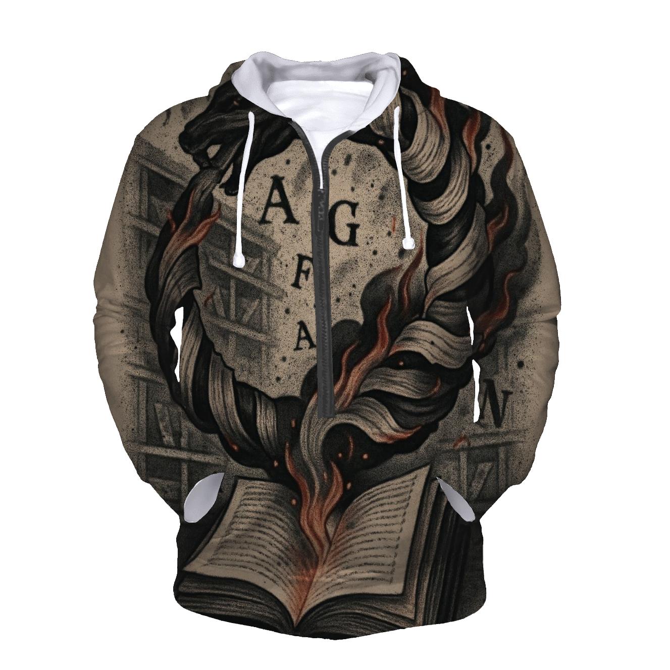 Ouroboros Library Of Ash heavyweight hoodies