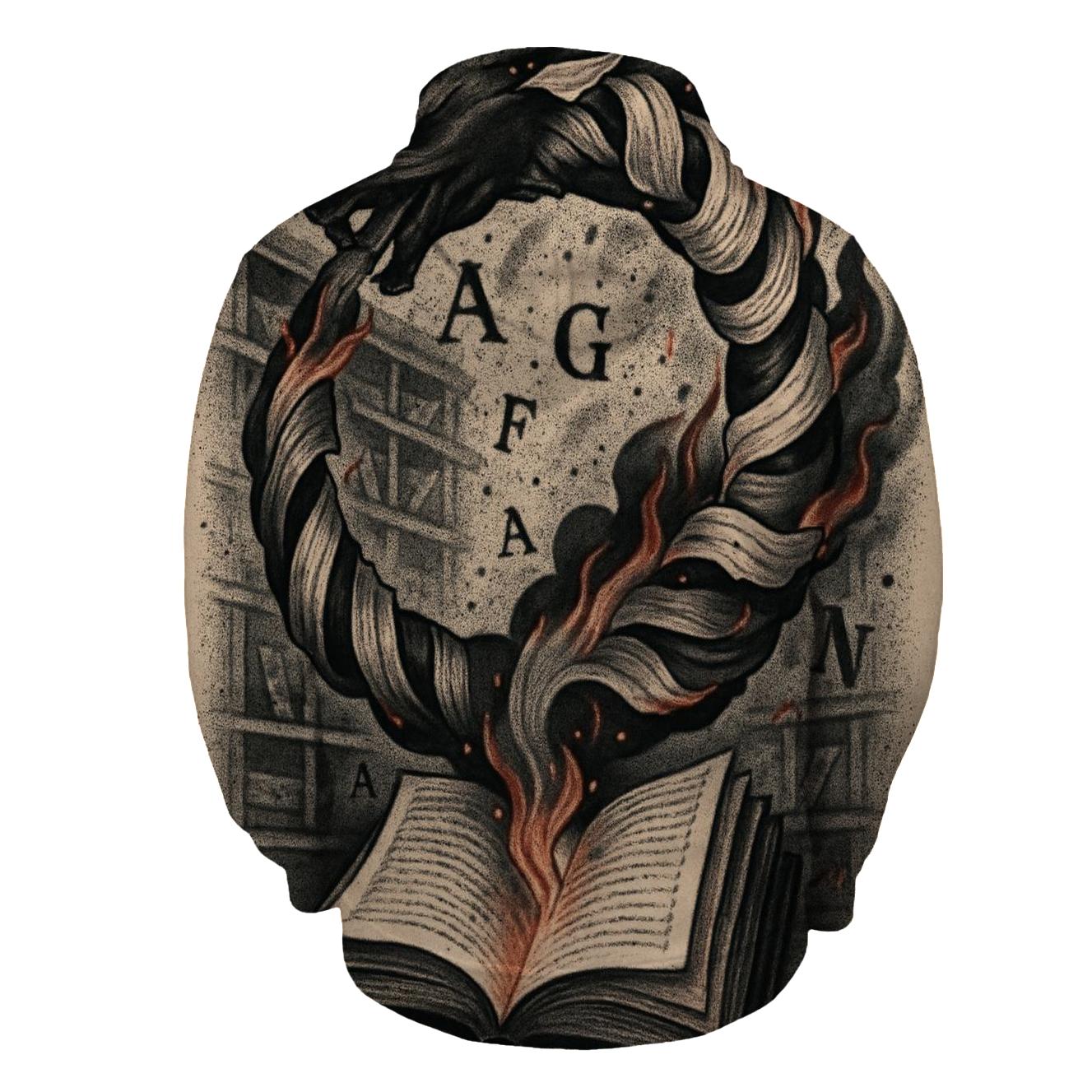 Ouroboros Library Of Ash heavyweight hoodies