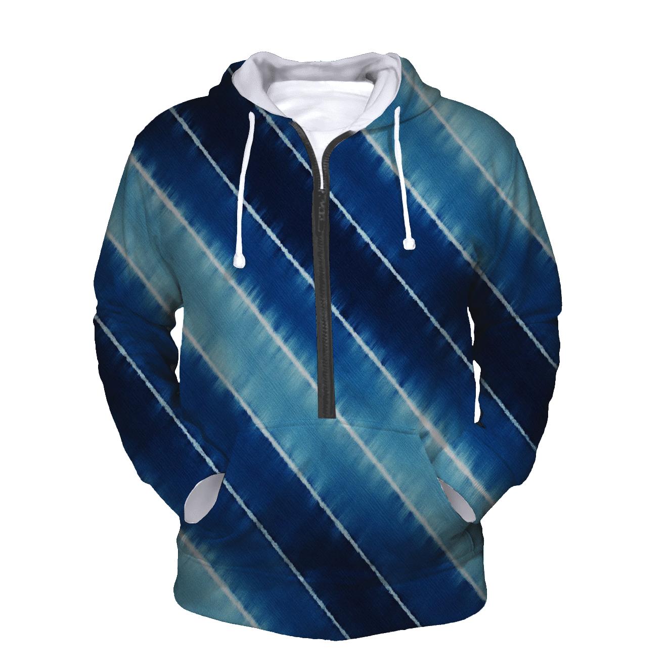 Indigo Arashi Meteor Slant hoodie designs