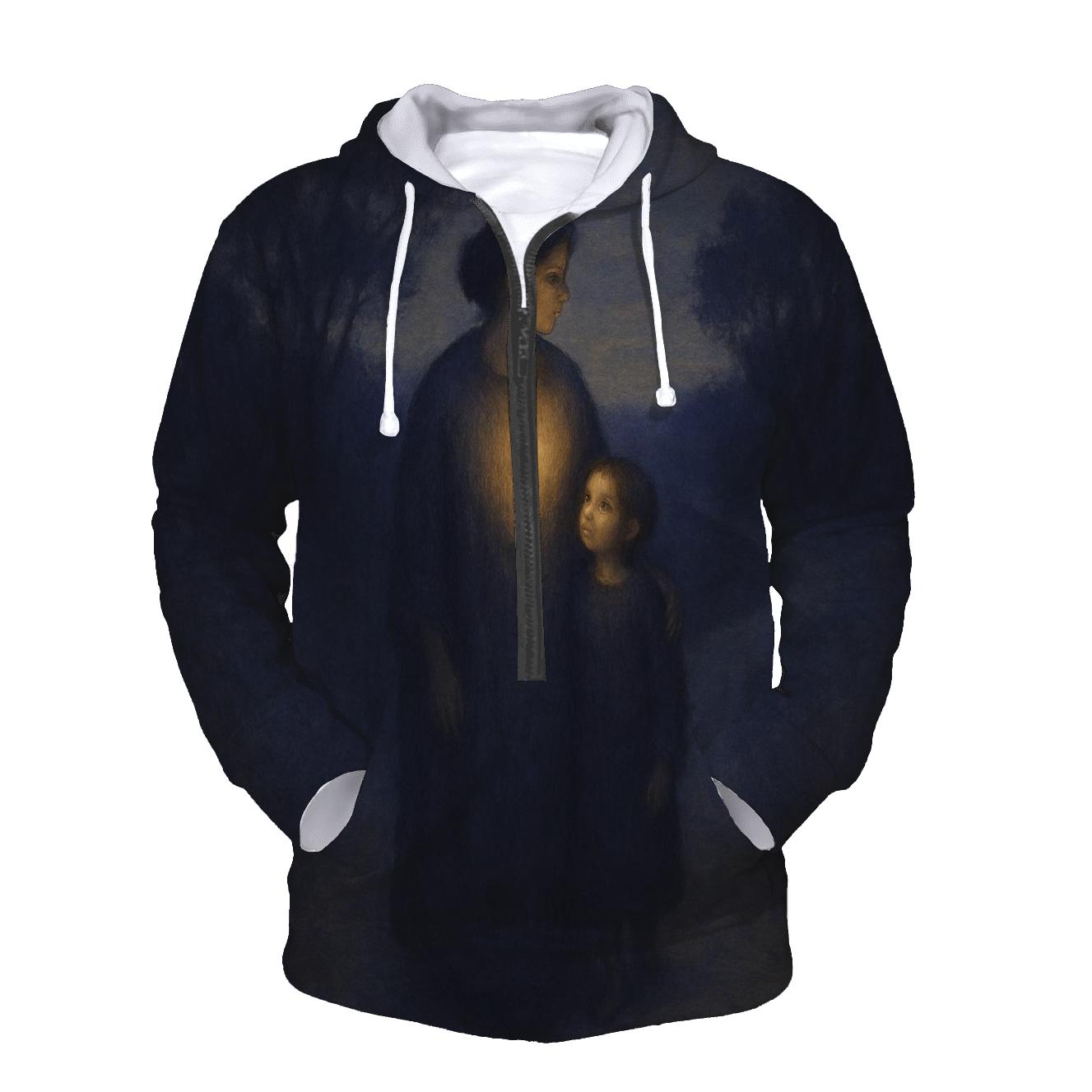 The Lantern Within A Mother Who Teaches Courage Without Demanding It hoodies fashion