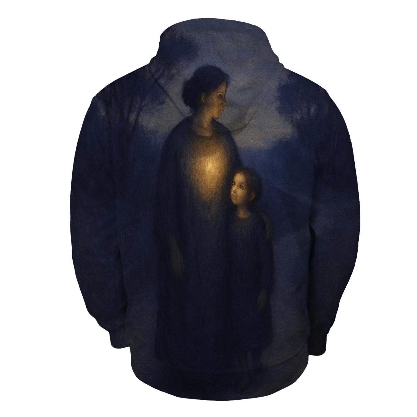 The Lantern Within A Mother Who Teaches Courage Without Demanding It hoodies fashion