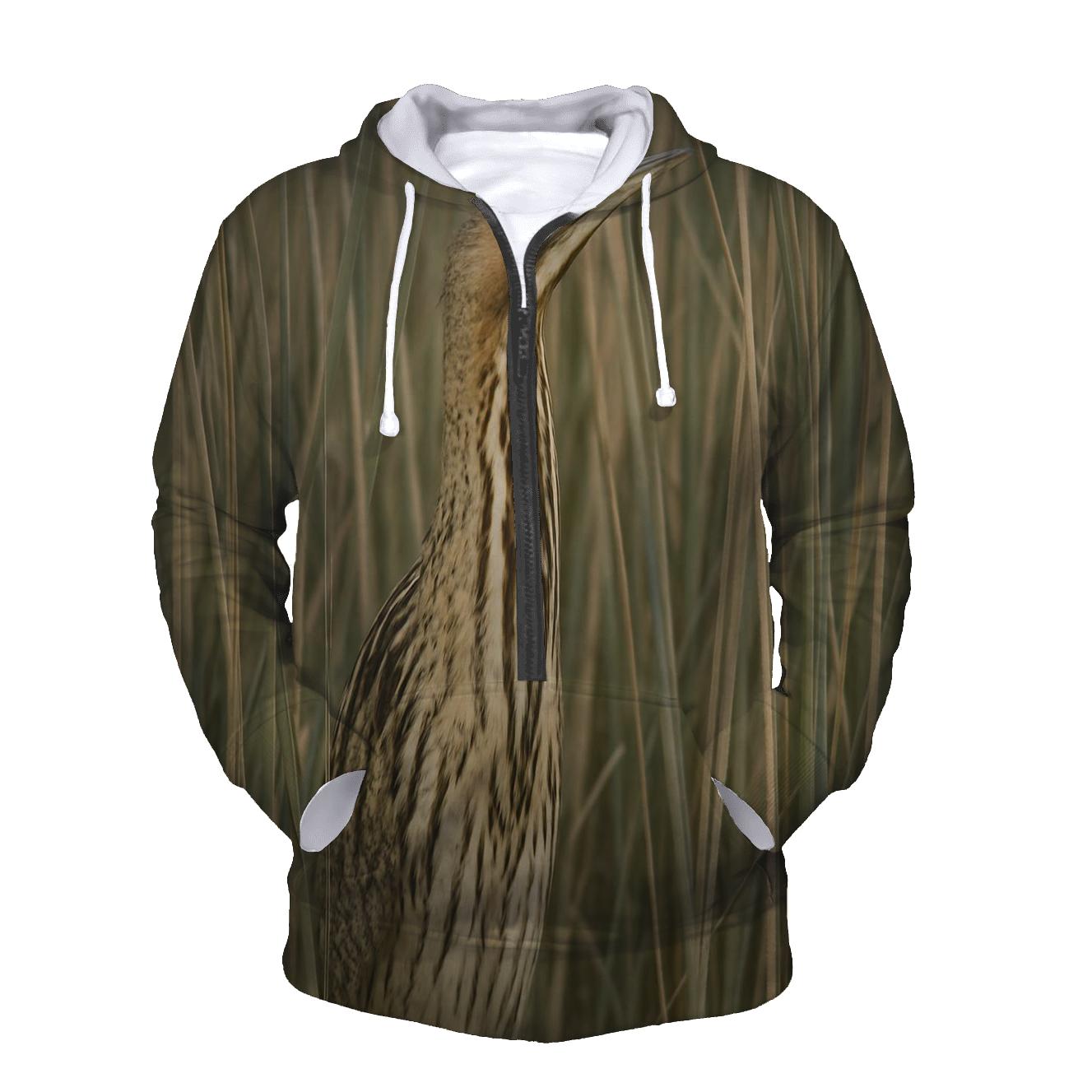 Reedshadow Eurasian Bittern zip-up hoodies