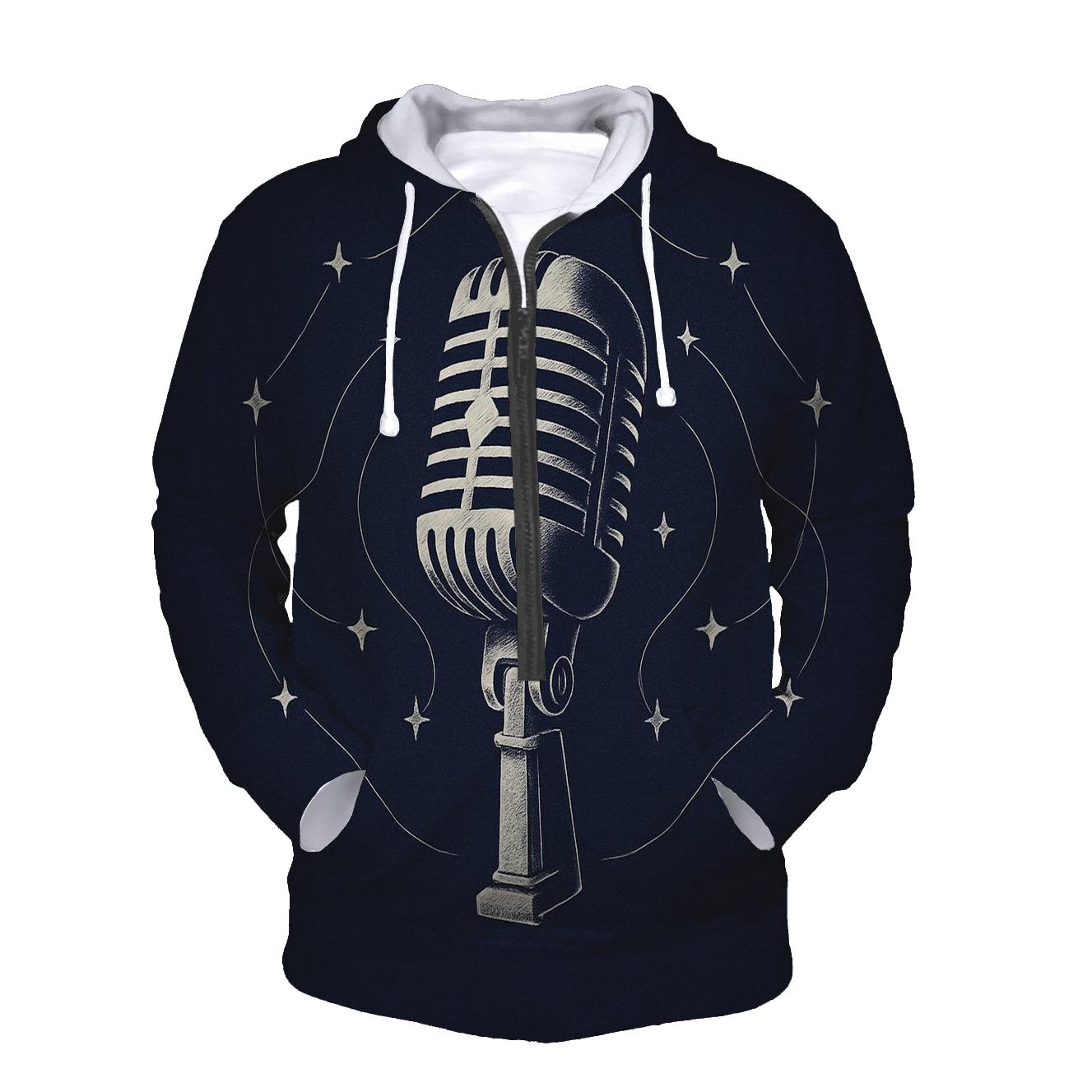 Microphone Constellation premium hoodies