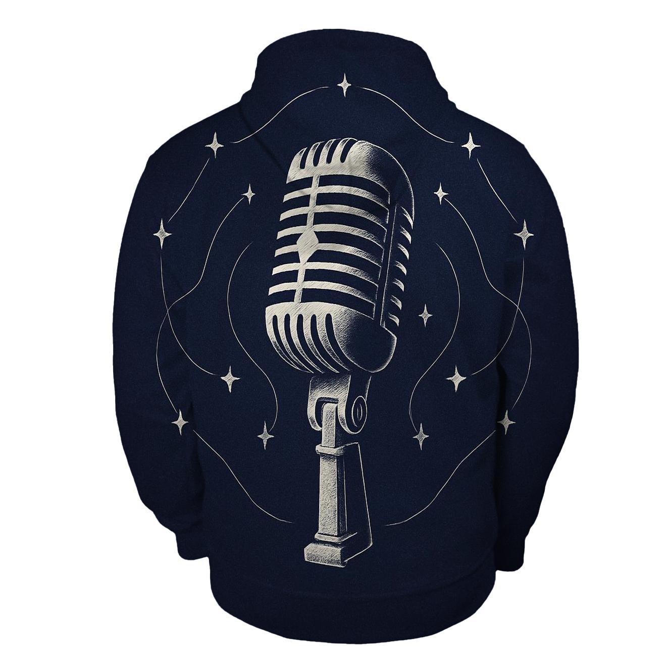 Microphone Constellation premium hoodies