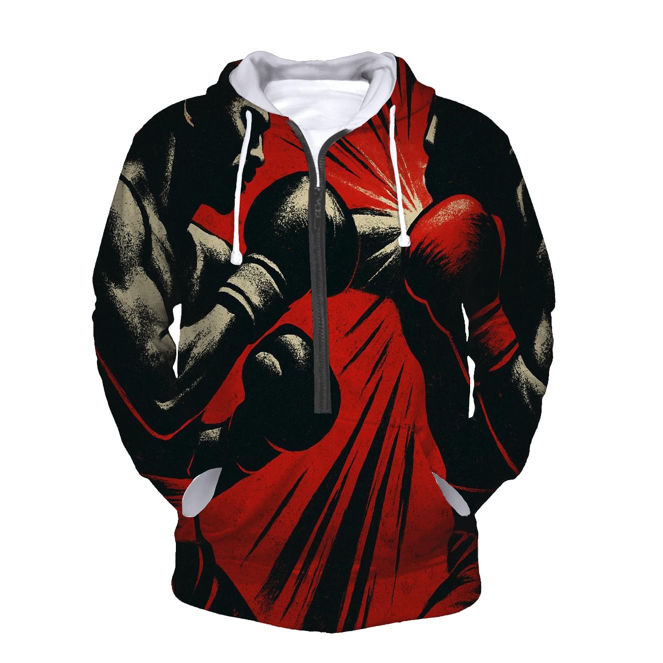 Solar Flare Boxing Exchange custom hoodies