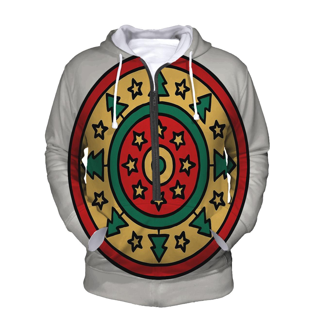Ornament Mandala Rings designer hoodies
