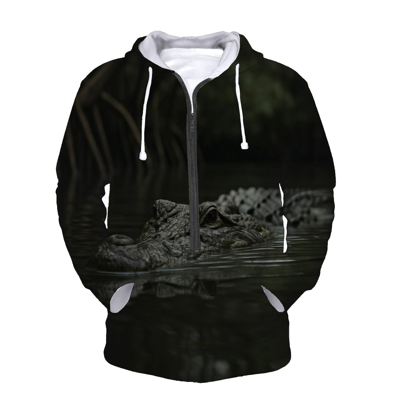 Mangrove Patrol Saltwater Crocodile hoodies fashion