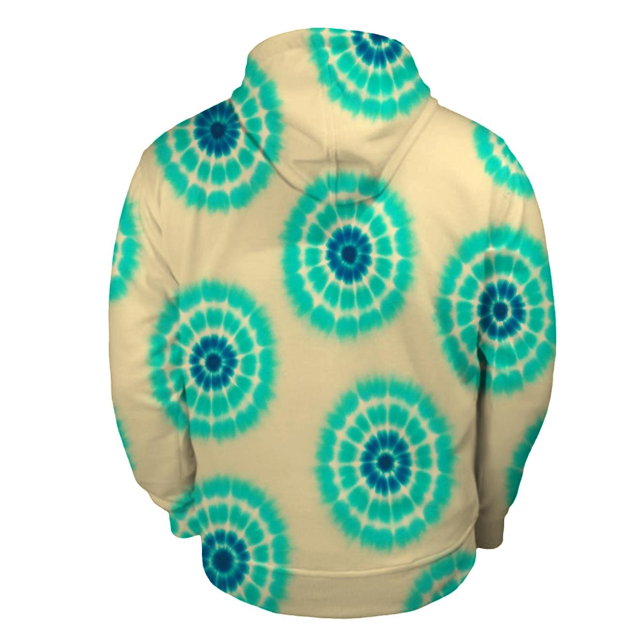 Kumo Comet Web Rosette Scatter zip-up hoodies