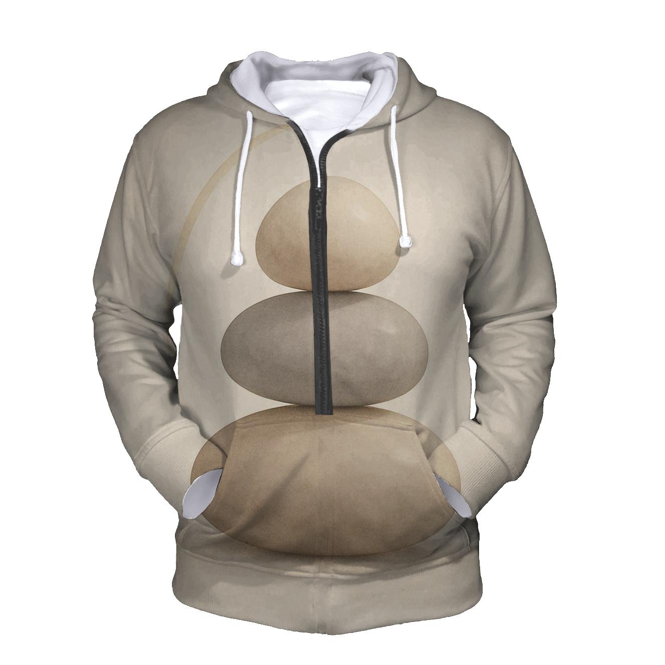 Quiet Stone Balance lightweight hoodies
