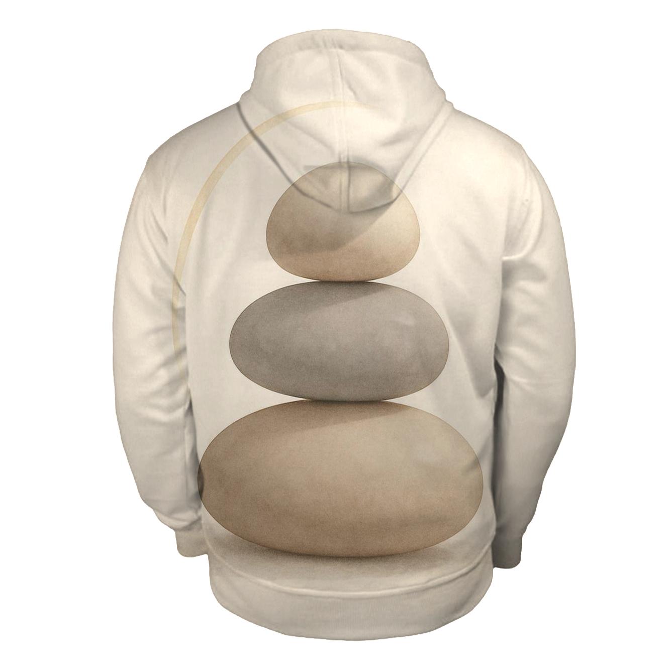 Quiet Stone Balance lightweight hoodies