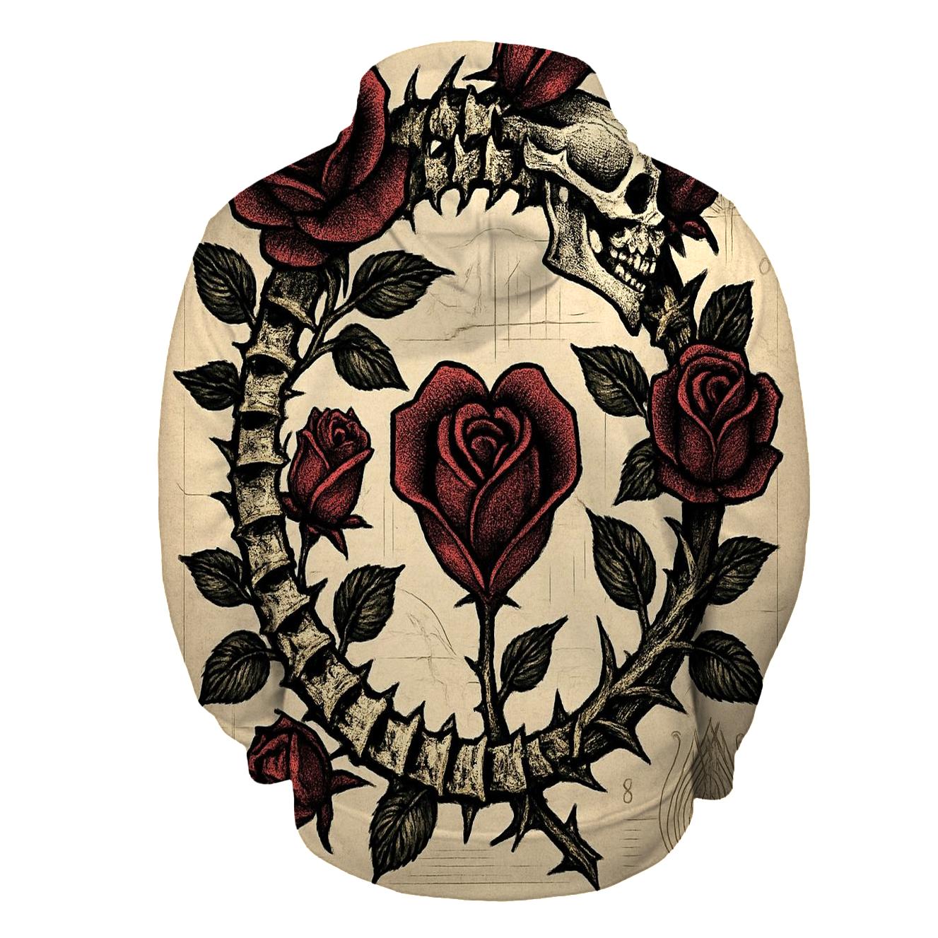 Ouroboros Garden Of Anatomical Roses hoodie designs