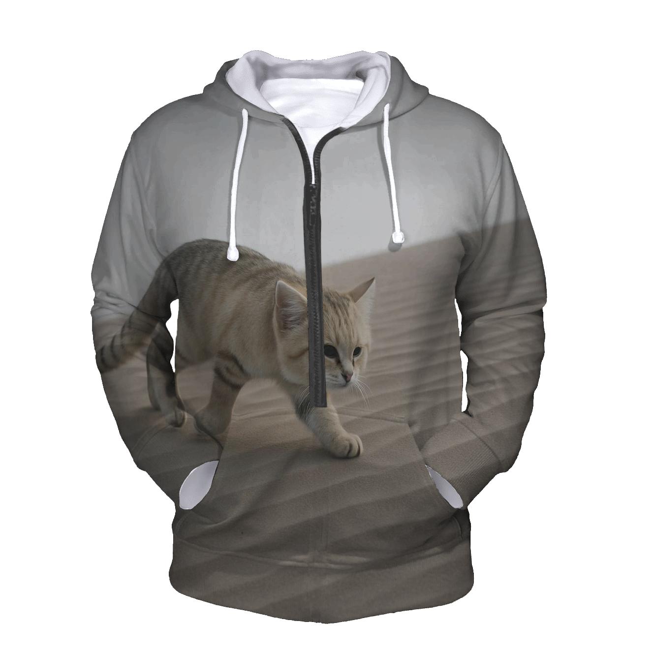 Dune Line Sand Cat hoodies fashion