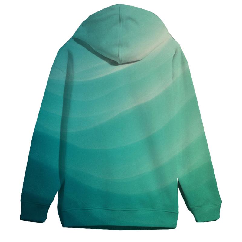 Quantum Lagoon Drift premium hoodies