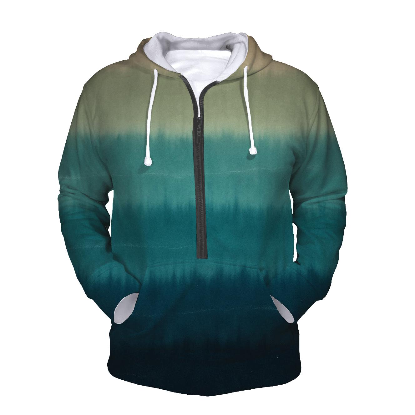 Horizon Stripe Exoplanet Dusk lightweight hoodies