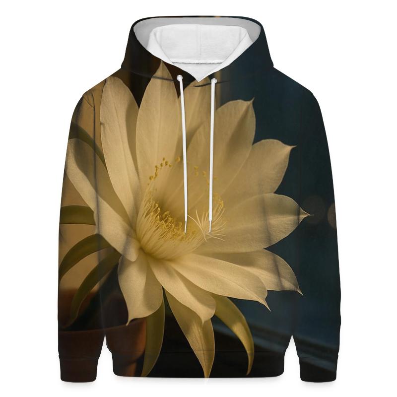 Night Blooming Cereus Window Sill Study hoodie designs