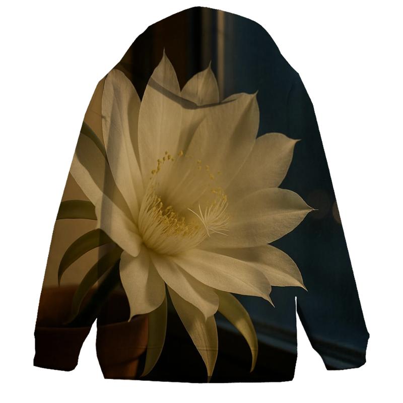Night Blooming Cereus Window Sill Study hoodie designs