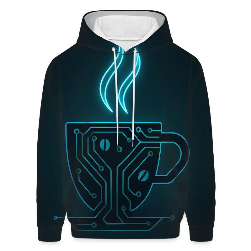 Neon Espresso Circuit hoodie designs