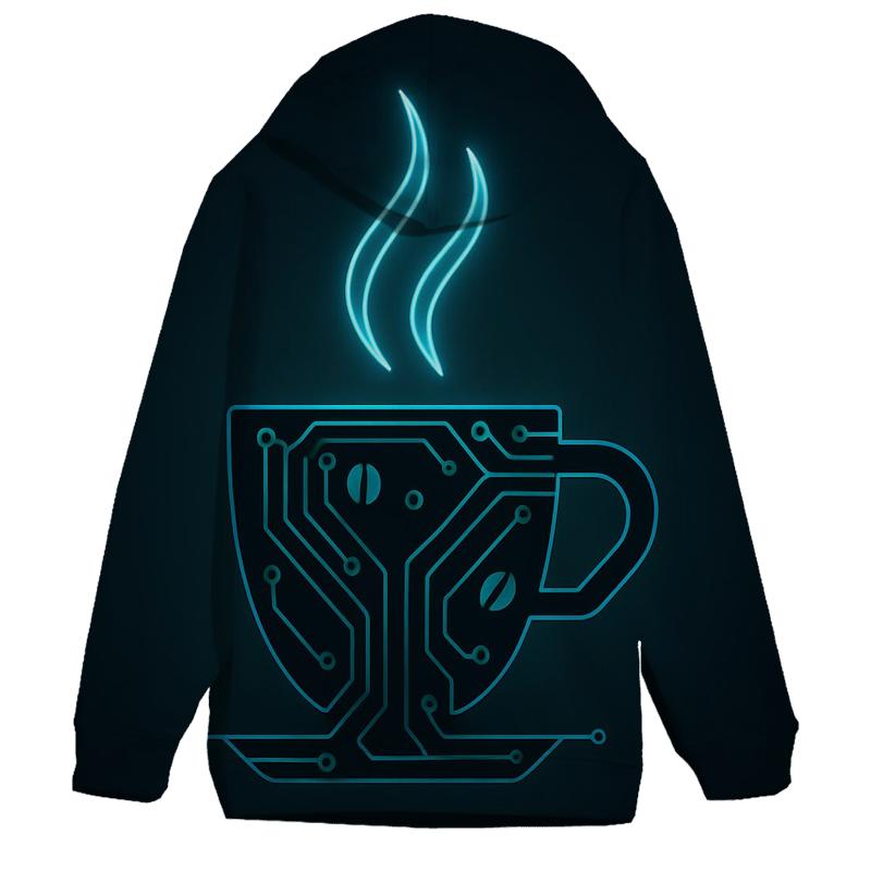 Neon Espresso Circuit hoodie designs