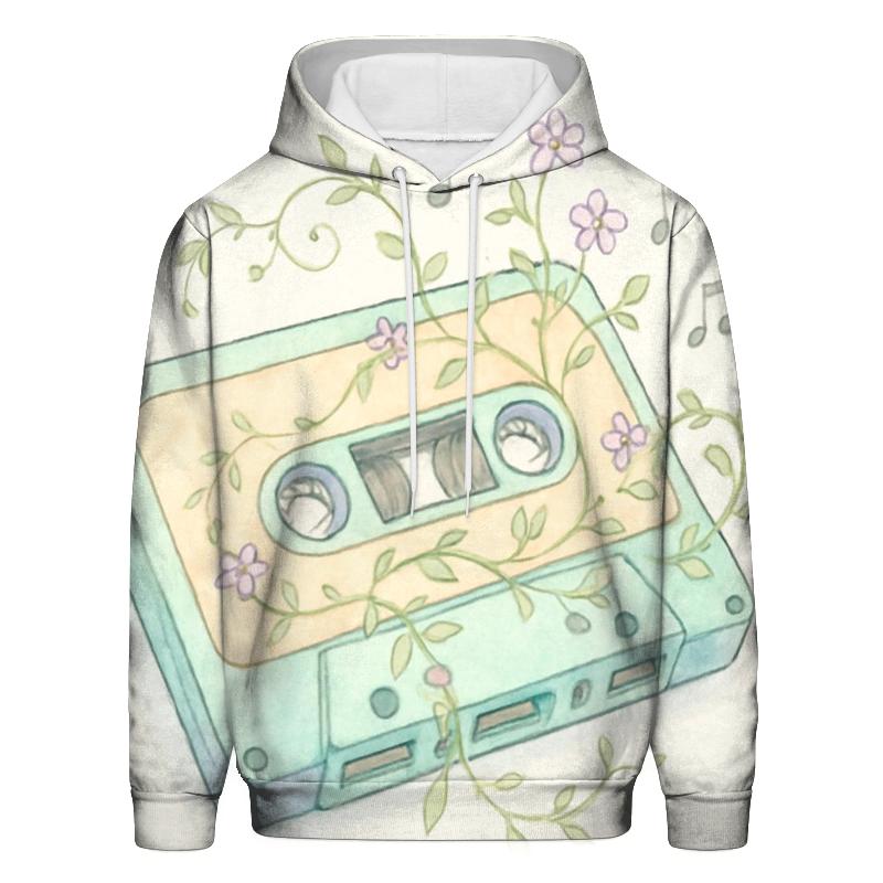 Cassette Tape Garden hoodie styles