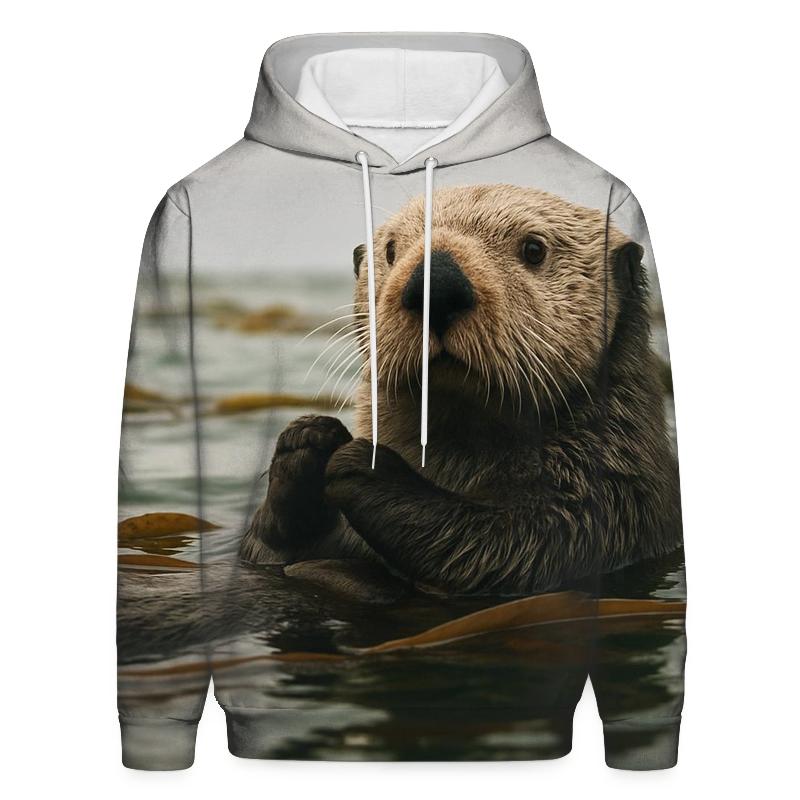 Tidepool Quiet Sea Otter hoodie designs