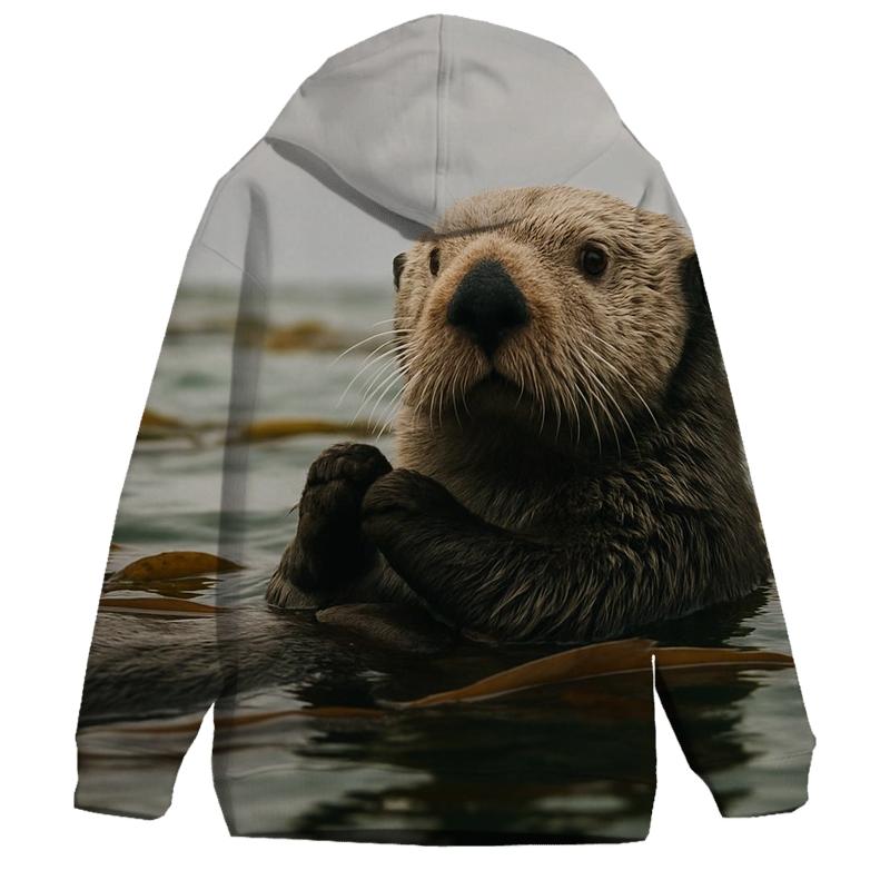 Tidepool Quiet Sea Otter hoodie designs
