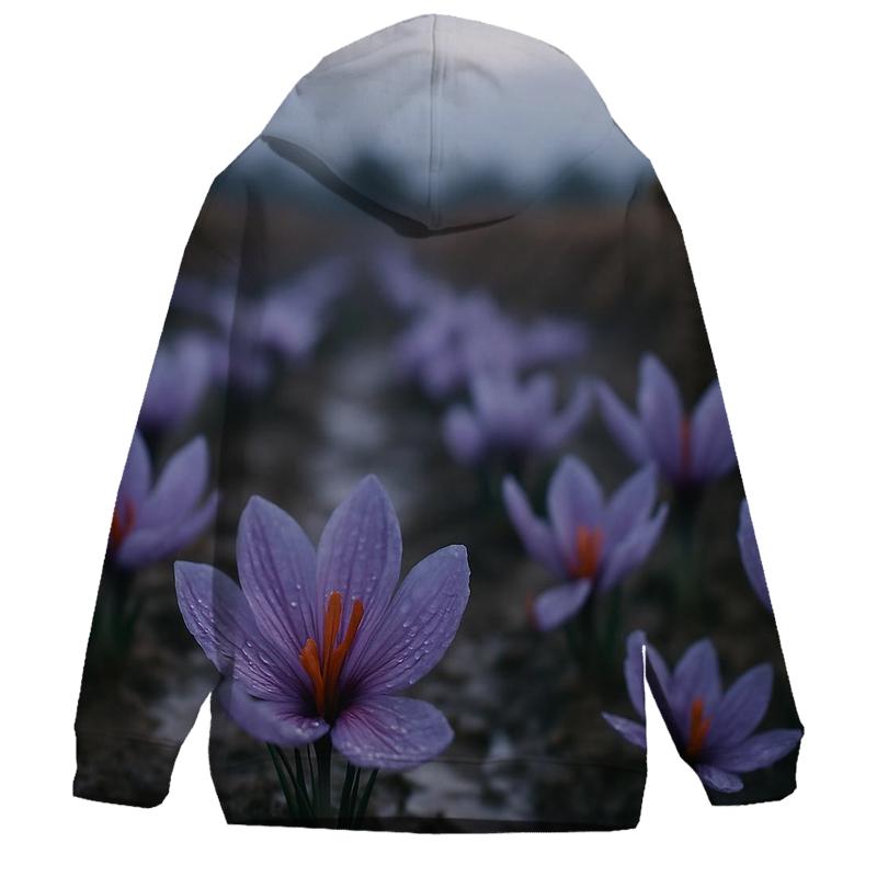 Saffron Crocus Harvest After Rain hoodie styles