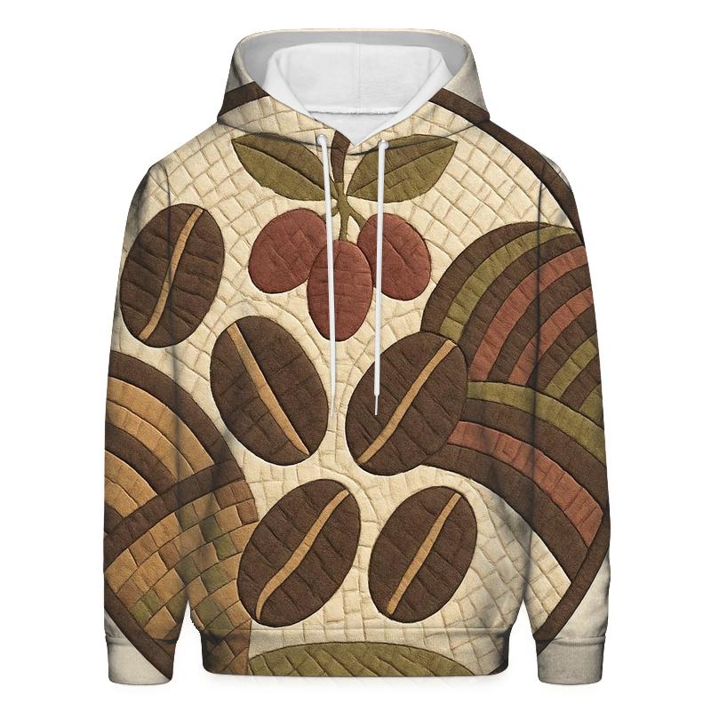 Harvest Bean Mosaic heavyweight hoodies