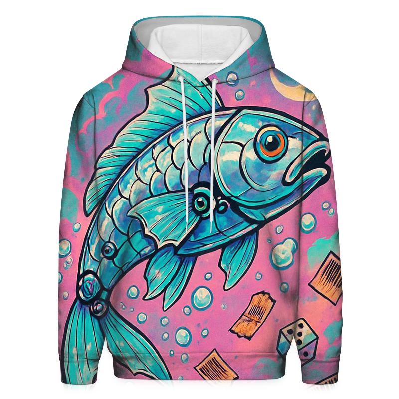 Clockwork Koi In The Soda Sky hoodie trends