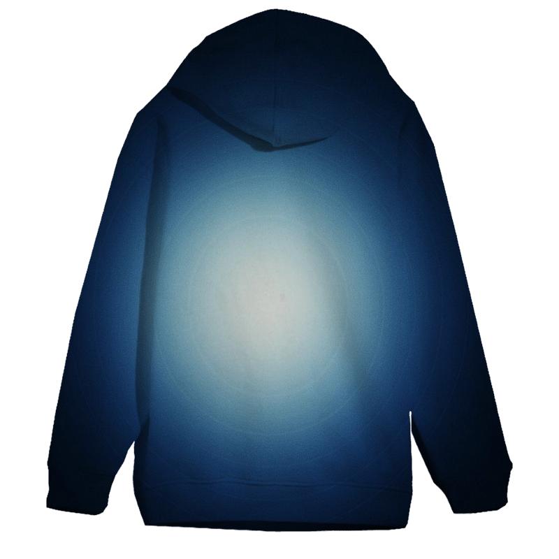 Polar Halo Convergence zip-up hoodies