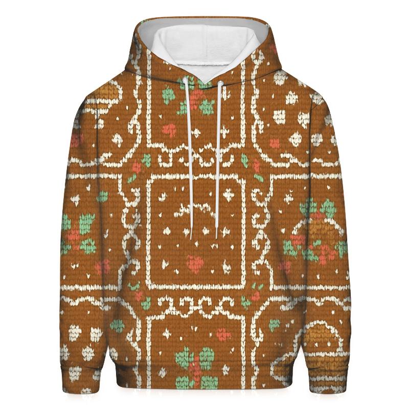 Gingerbread UFO Cookie Swap Design lightweight hoodies