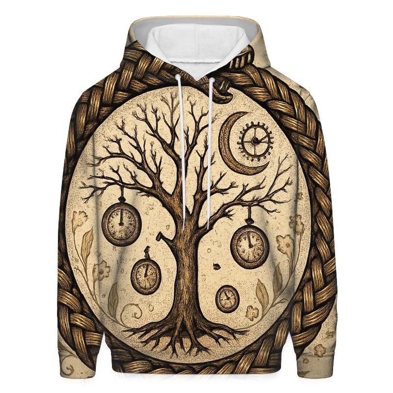 Ouroboros Clockwork Orchard zip-up hoodies