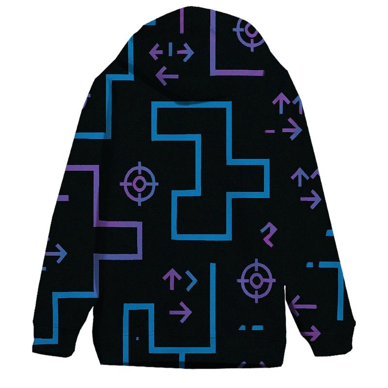 Laser Tag Maze Blueprint hoodie styles