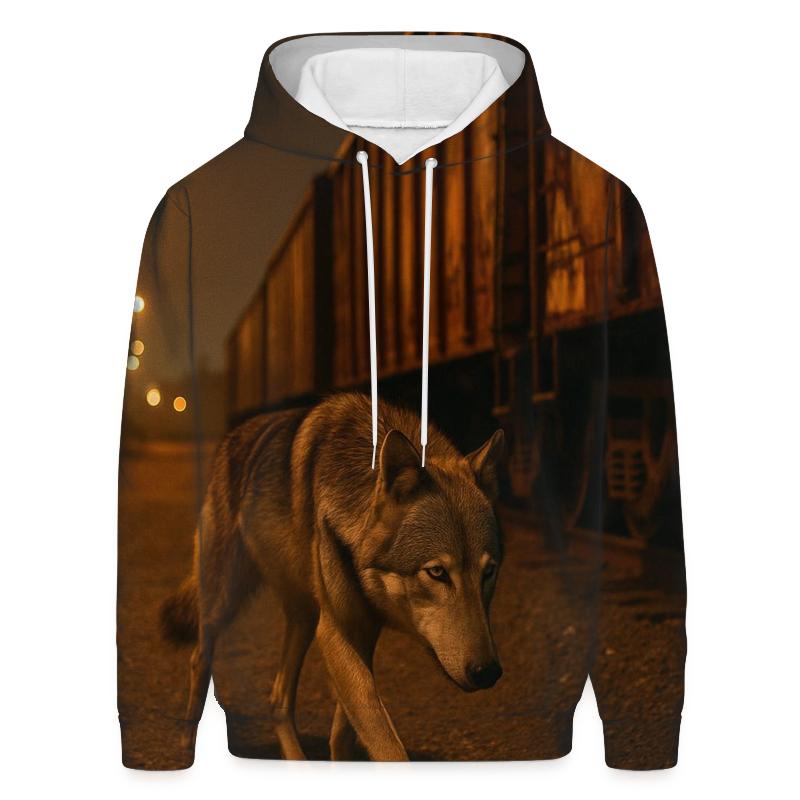Rail Yard Night Patrol printed hoodies
